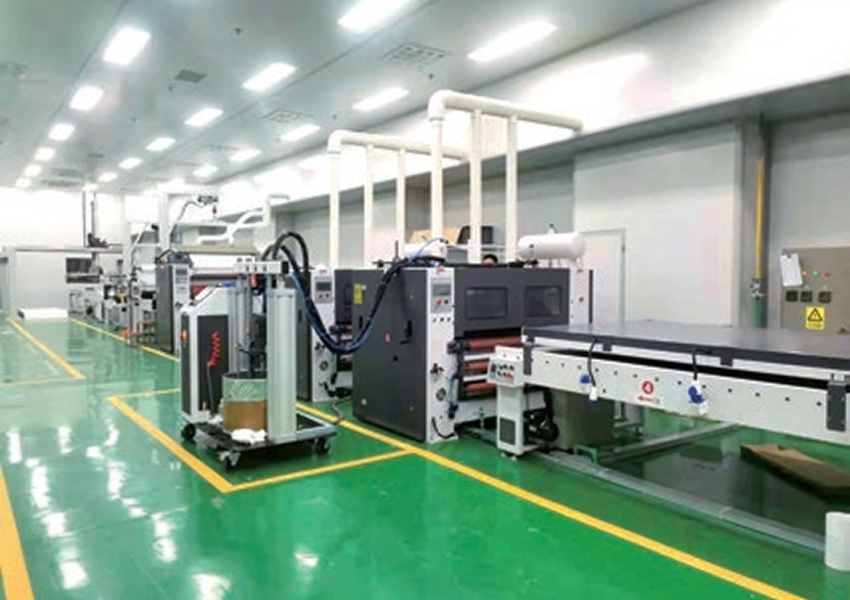智能覆膜生产线